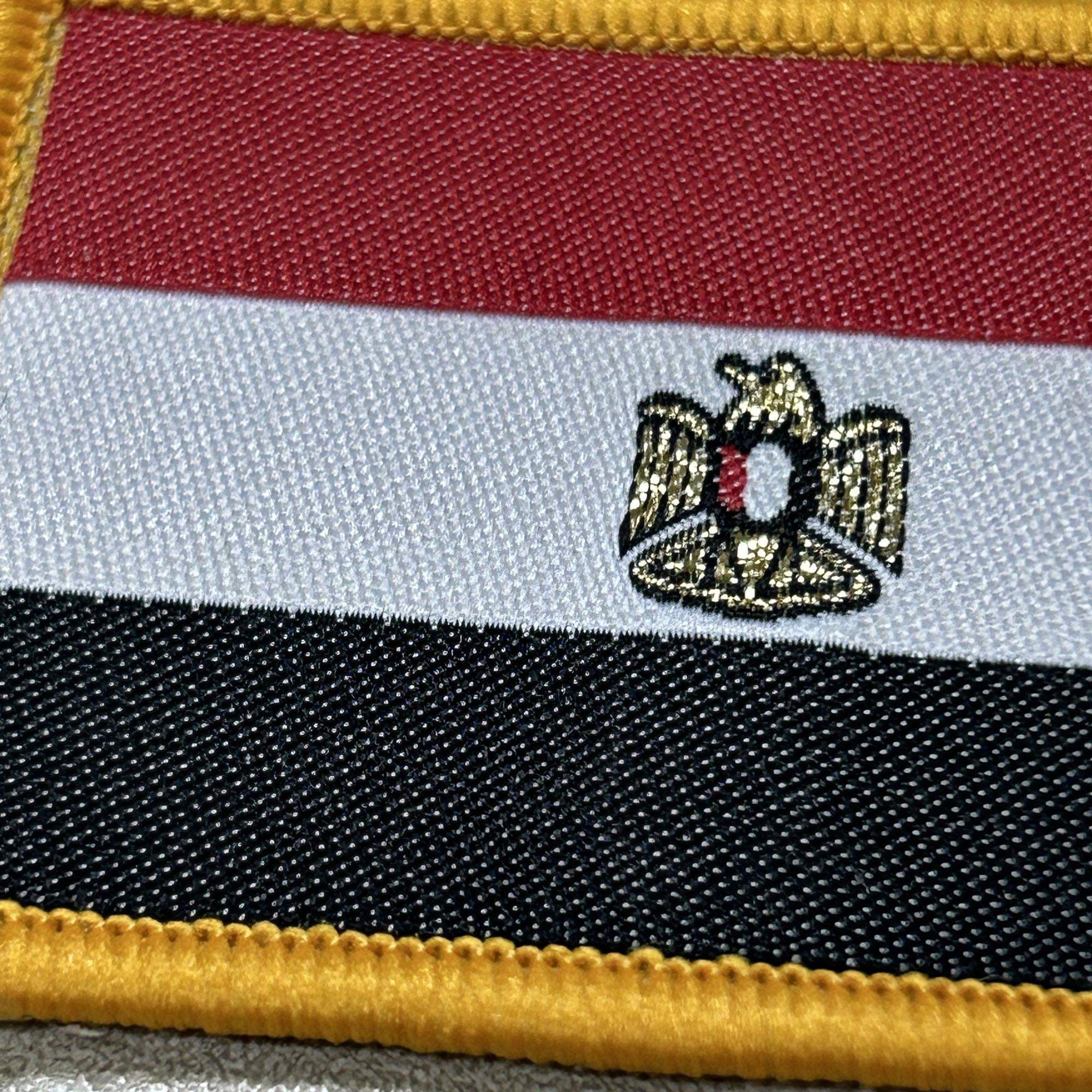 The national flag of Egypt worn by Egyptian Scouts chest Badge Patch for Uniforms - Boy Scout Collectible Badge - Image 2