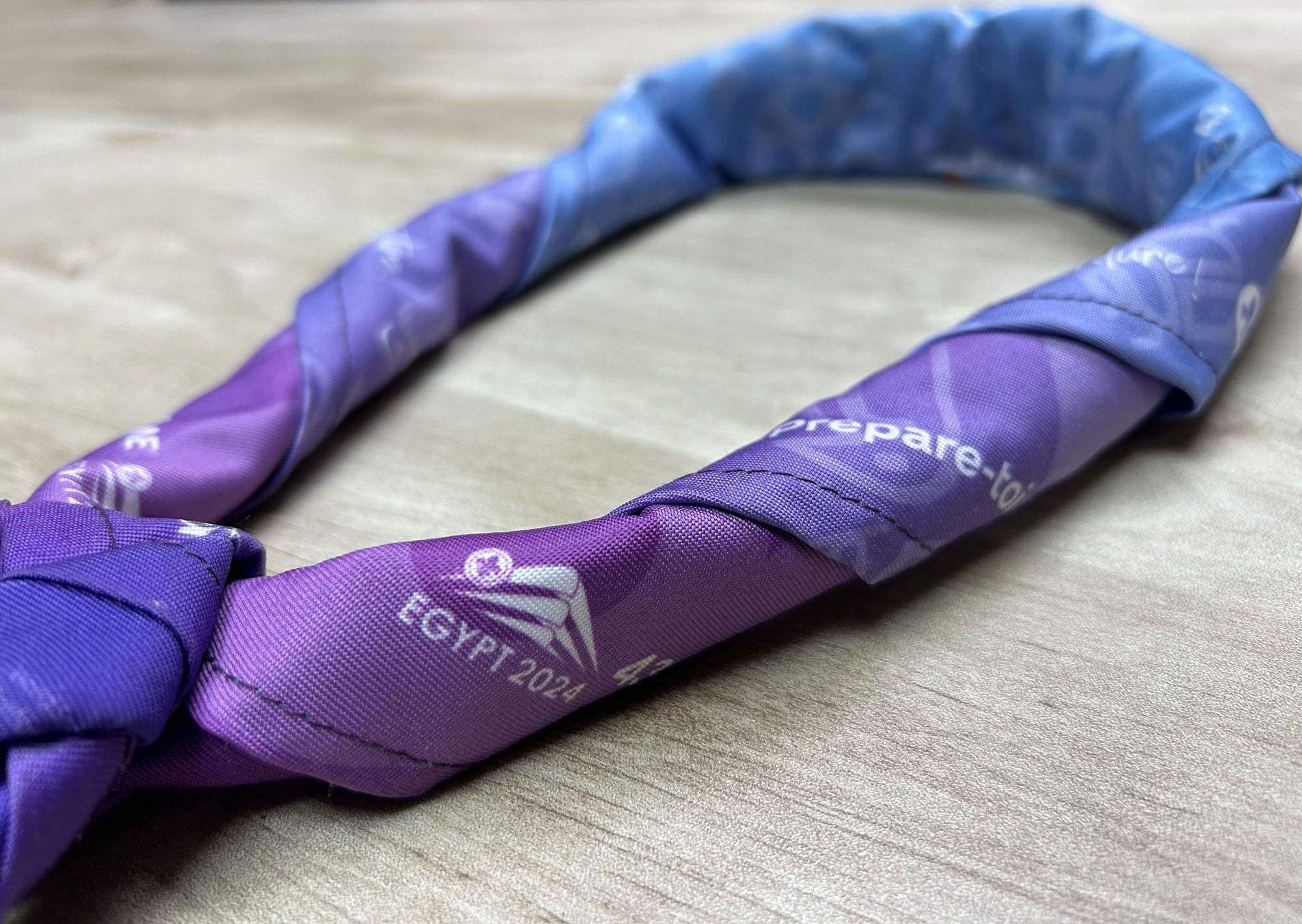 43rd World Scout Conference Official Colored Neckerchief Foulard with the new Scout brand - Boy Scout Collectible Badge - WOSM Egypt 2024 - Image 9