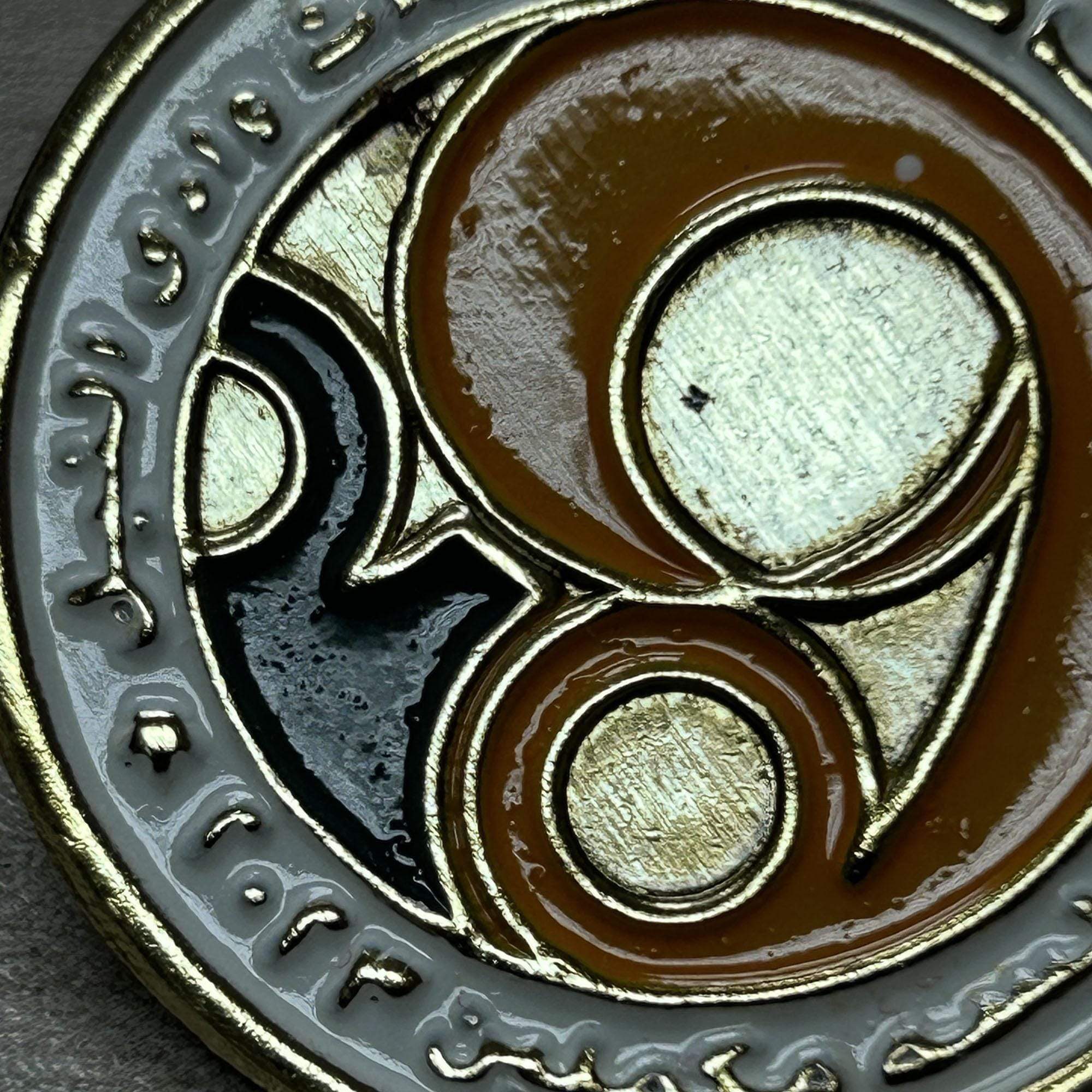 Scouts & Guides Wadi El Nil 90 Years anniversary Metal Woogle Scout Neckerchief Slide 1933 - 2023 - Boy Scout Collectible - Image 2