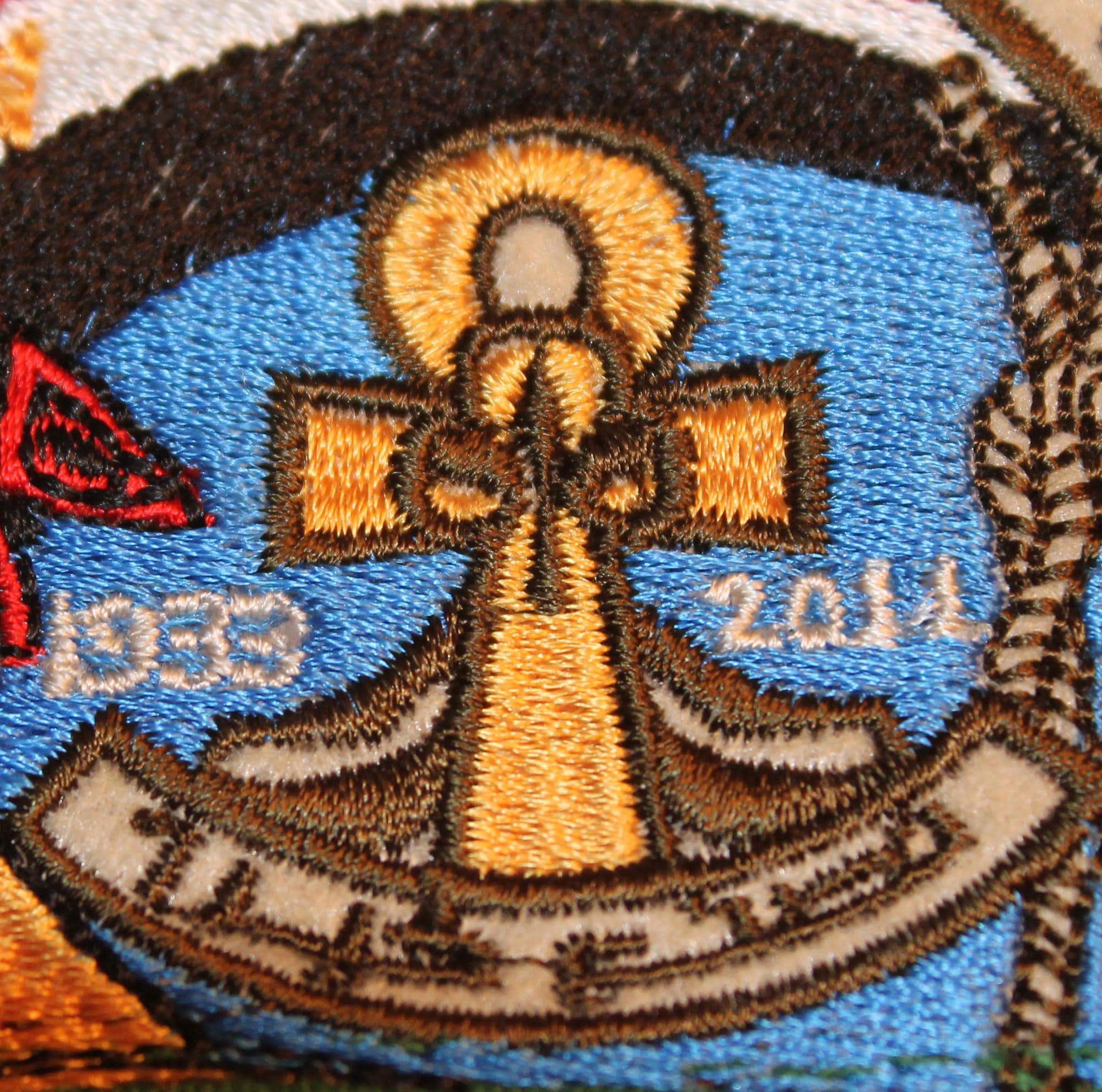 The 22nd World Scout Jamboree in Sweden 2011 SGWEN Egyptian Contingent Official Embroidery Badge Patch Uniform - Boy Scout Collectible Badge - Image 5